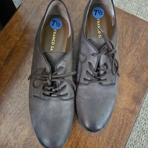 Franco Sarto Men's Brown Leather Shoes